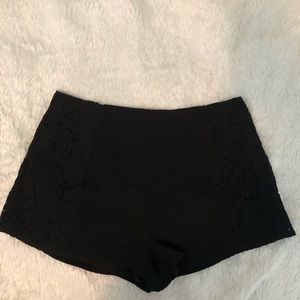 high waisted shorts